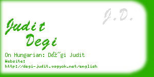 judit degi business card